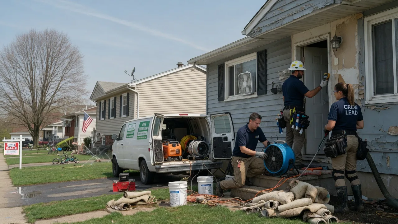 Flood Cleanup in Rogersville, PA near me