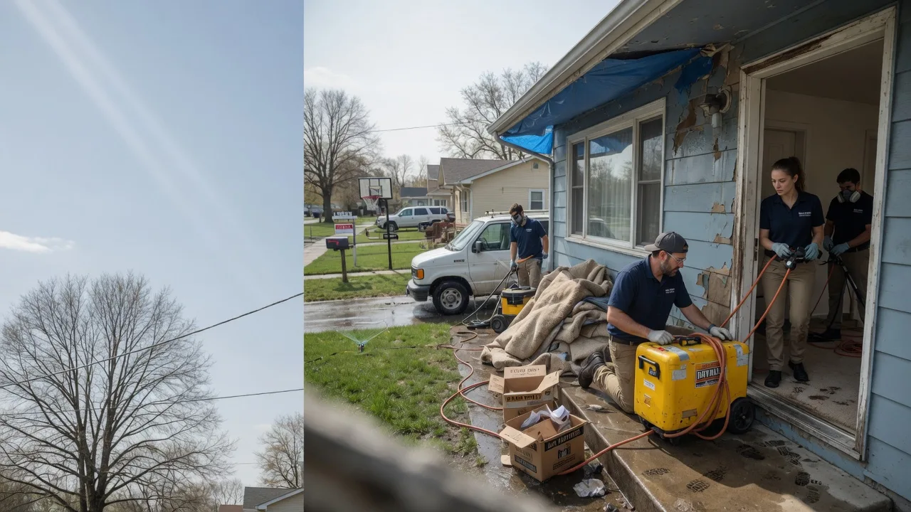 Basement Flood Cleanup in Rogersville, PA near me